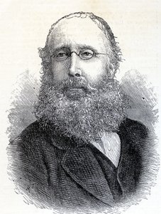 William Bromley-Davenport (1821-1884) z Illustrated London News 28. června 1884 od English School