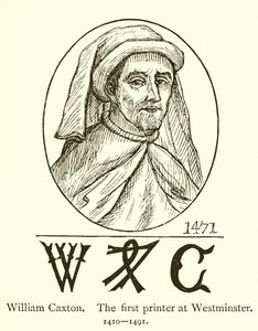 William Caxton, první tiskárna ve Westminsteru od English School