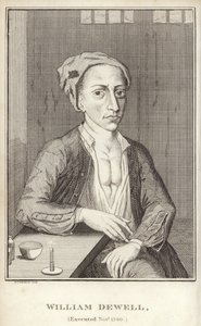 William Dewell, popraven listopadu 1740 od English School