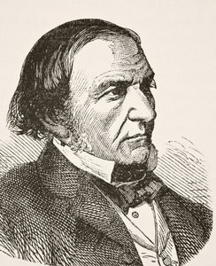 William Ewart Gladstone, z „Národní a domácí historie Anglie“ od Williama Hickmana Smith Aubrey (1858-1916), vydaný v Londýně, kolem roku 1890 od English School
