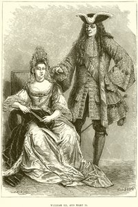 Vilém III a Marie II od English School