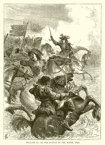 William III v bitvě u Boyne, 1690