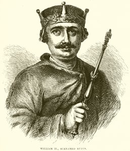 William II, příjmením Rufus od English School