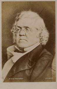 William Makepeace Thackeray (1811-1863), anglický spisovatel (litografie) od English School