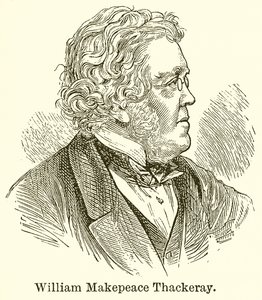 William Makepeace Thackeray od English School