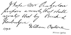 William Ogilvie od English School