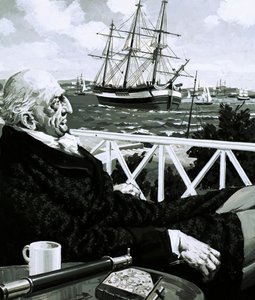 William Turner seděl celé hodiny a díval se, jak plují plachetnice od English School