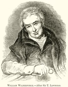 William Wilberforce. Po siru T. Lawrence (rytina) od English School