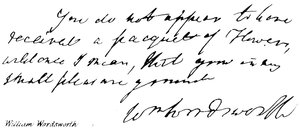 William Wordsworth od English School