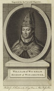 William z Wickhamu, biskup z Winchesteru od English School