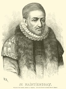 William Tichý, princ Oranžský (rytina) od English School
