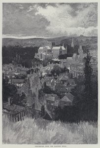 Winchester, z Eastern Hills (litho) od English School