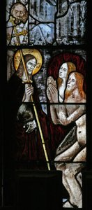 Okno s2 zobrazující Harrowing of Hell od English School