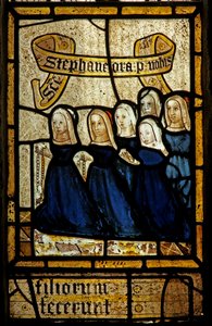 Fenster s4, Stifter darstellend - Familie Martyn