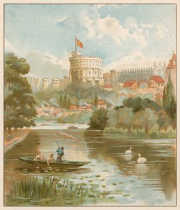 Windsorský zámek od English School