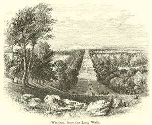 Windsor, z Long Walk od English School