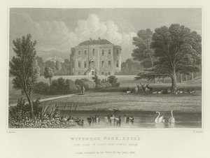 Wivenhoe Park, Essex, sídlo generálporučíka států Rebow od English School