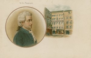 Wolfgang Amadeus Mozart , rakouský skladatel a hudebník od English School