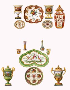 Worcesterský porcelán od English School