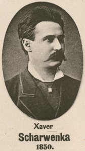 Xaver Scharwenka (hlubotisk) od English School