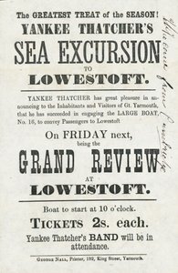 Yankee Thatchers Sea Exkurze do Lowestoftu (tisk) od English School