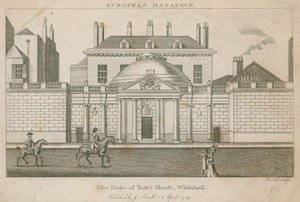 York House, Whitehall od English School