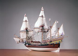 Upravený model Elizabeth Jonas v měřítku 1:48 (dřevo)