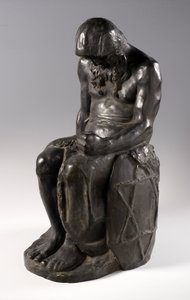 Mesiáš (bronz) od Enoch Henryk Glicenstein