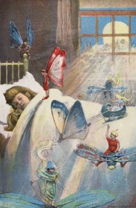 Lidové pohádky (barevná litografie) od Enoch Ward