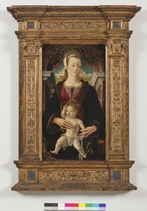 Madona s dítětem, 1470-80 od Ercole de Roberti