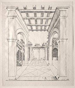 Portico. od Erhard Schon