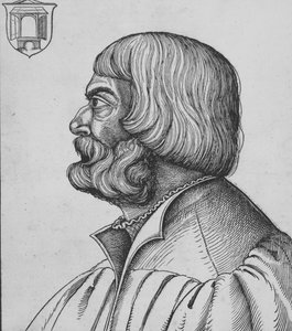 Portrét Dürer, počátek 16. století.