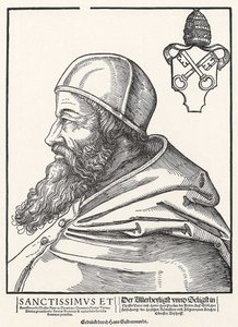 Portrét papeže Pavla III Farnese od Erhard Schon