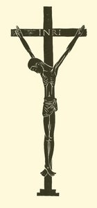 Krucifix od Eric Gill