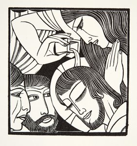 Máří Magdalena od Eric Gill