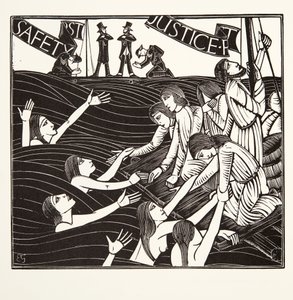 Bezpečnost na prvním místě, od „The Labor of Women“ od Eric Gill