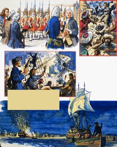 Scrapbook britského námořníka: Boj proti Francouzům