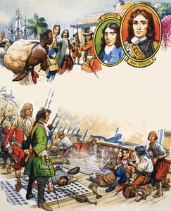 Scrapbook britského námořníka: Dva slavní námořníci