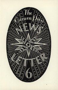 Design pro The Curwen Press News-Letter, číslo 6, 1934 (dřevoryt) od Eric Ravilious