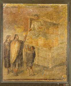 Pekařský stánek s čerstvým chlebem a koláči od Erich Lessing