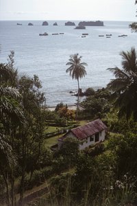 Zátoka Limbé, známá jako Victoria, Kamerun, Afrika