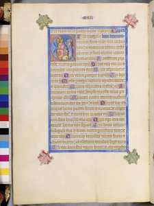 Celá strana: orámovaný text s historizující iniciálou "E": Výuka o rozvodu od Erich Lessing