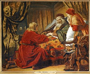 Izák žehná Jákobovi... od Erich Lessing