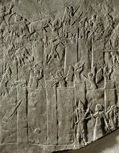 König Ashurbanipals Feldzug gegen Elam Eroberung der elamitischen Stadt Din-Sharri