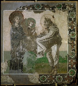 Prezentace v chrámu, z apsidy Kalenderhane-mešity od Erich Lessing