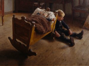Dva bratři od Erik Theodor Werenskiold