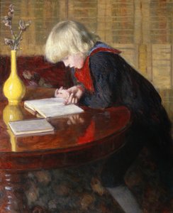 Čtení Wernera od Erik Theodor Werenskiold