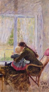 Ty a Bebe od Erik Theodor Werenskiold