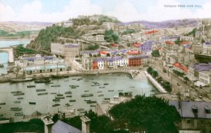 Torquay, Devon, počátek 20. století. od Ern Bishop
