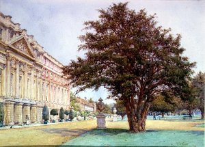 Palác Hampton Court od Ernest Arthur Rowe